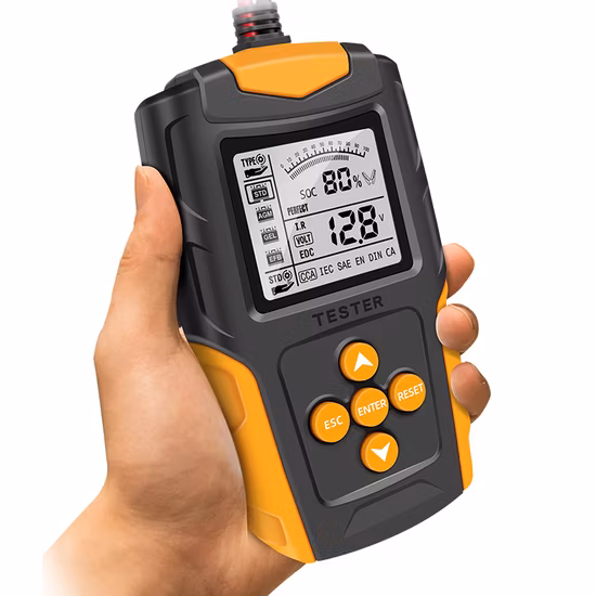 Analizzatore del tester della batteria dell'automobile del camion automobilistico degli strumenti diagnostici dell'automobile del tester della batteria dell'automobile di vendita calda 12V 24V